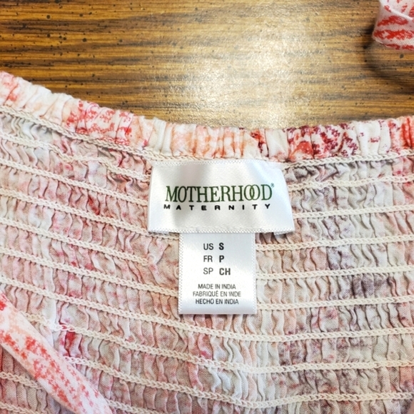 EUC Motherhood Maternity Top, Pink, Size Small - Picture 4 of 5